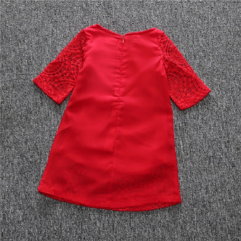 Милые кружевные платья для девочек Новинка 2018 года сезон весна-лето детская