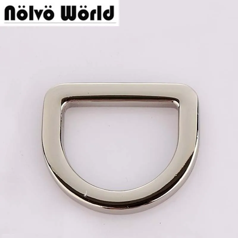 50 шт. d образные кольца для сумок 25 х17 мм (1 дюйм)|bag hardware|metal accessories for handbagsmetal d-rings |