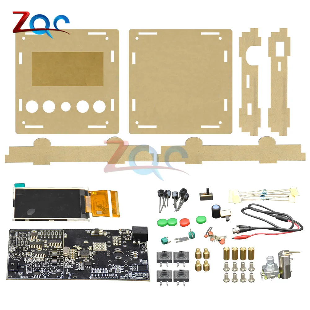 Цифровой мини осциллограф DC 9v 200mA DSO311 1MSPS 2 4 &quotTFT LCD STM32 12 битный зонд с футляром
