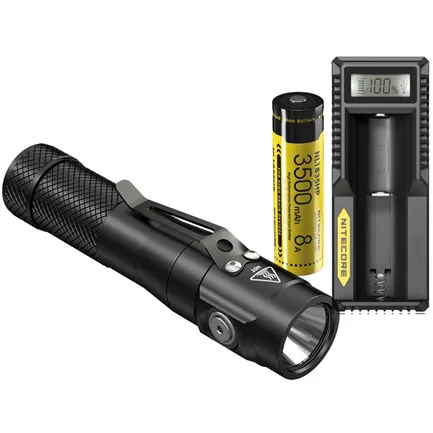 EC30 3500 8A UM10 Nitecore EC30 проводник фонарик CREE XHP35 HD max 1800 люмен расстояние луча 220 м Магнитный задний фонарь с батареей - Испускаемый цвет: EC30 3500 8A UM10