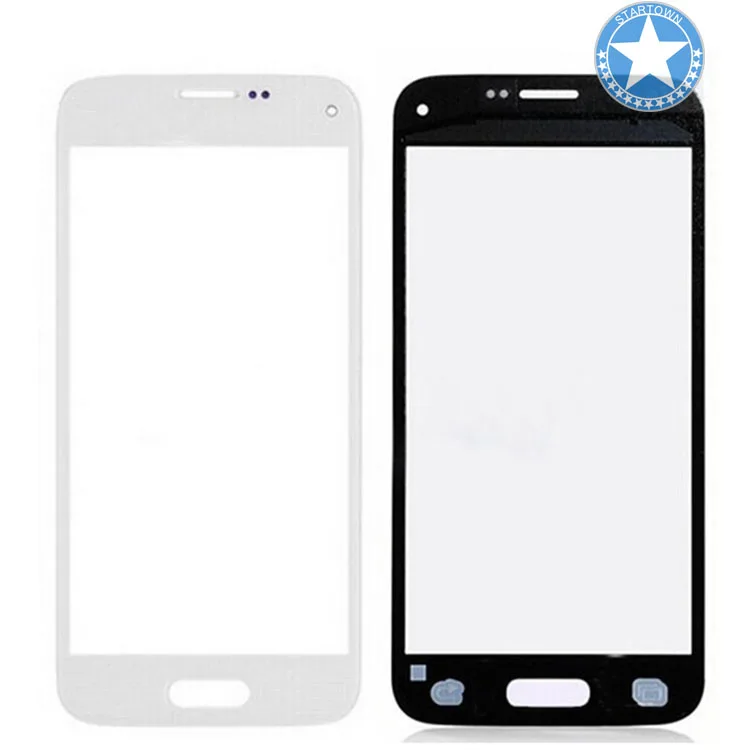 Белый запасной передний стеклянный внешний верхний объектив экран для Samsung Galaxy S5