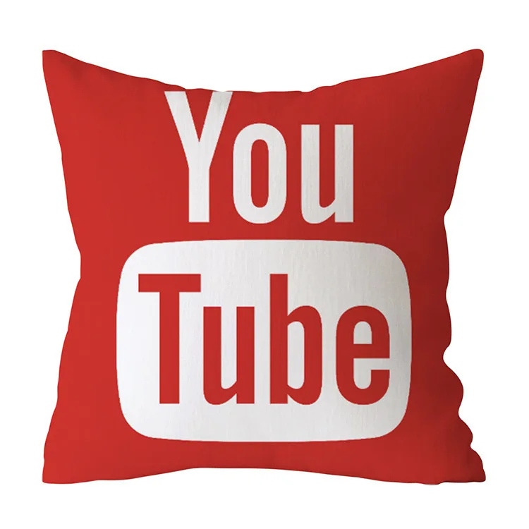 1 Современный декоративный чехол на подушки Youtube диванные подушки Чехол с изображением Красной площади подушка покрытие домашний декор диван бархат свободного Наволочка на подушку - Цвет: 1