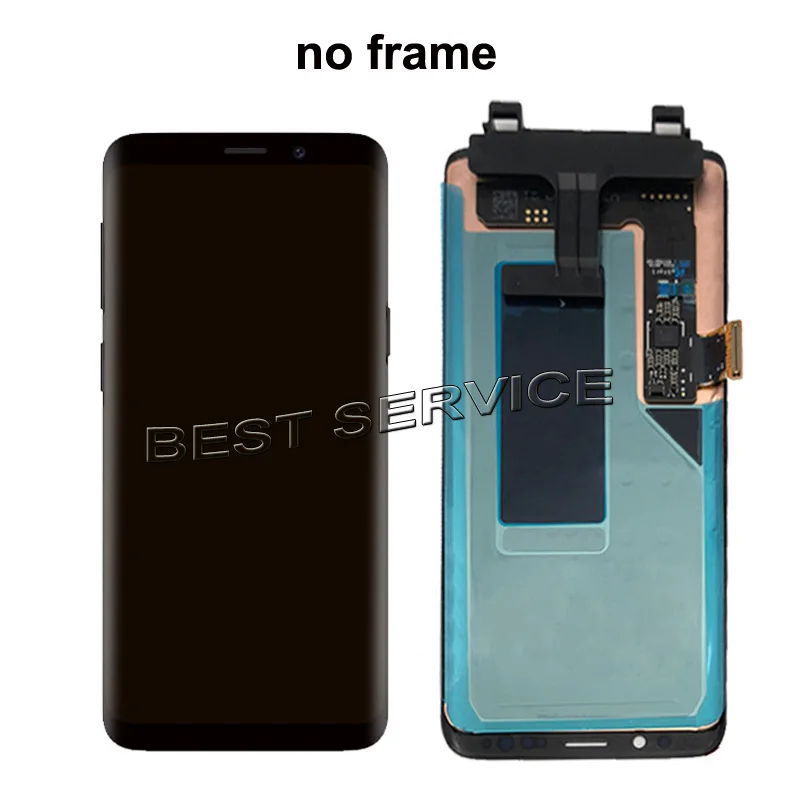 Super AMOLED для Samsung Galaxy S9 G960 ЖК-дисплей сенсорный экран дигитайзер в сборе 5 8''