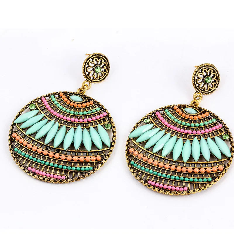 Earrings For Women Boucle D'oreille Femme 2019 Pendientes Mujer Moda Hollow Out Trendy Korean Statement Joker Temperament | Украшения и