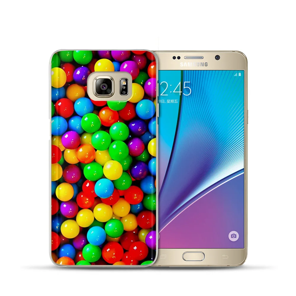 Модный чехол для телефона Samsung Galaxy S8 J3 J5 J7 A5 2017 2016 2015 S6 S7 Edge S9Plus карамельный Silicona Casos