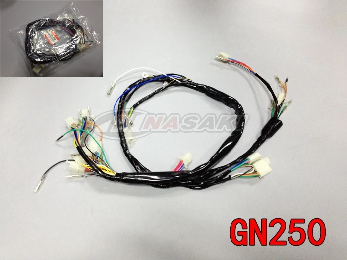 Новинка Бесплатная доставка для Suzuki GN250 GN 250 Электрический жгут проводов SUZUKI OEM NO.
