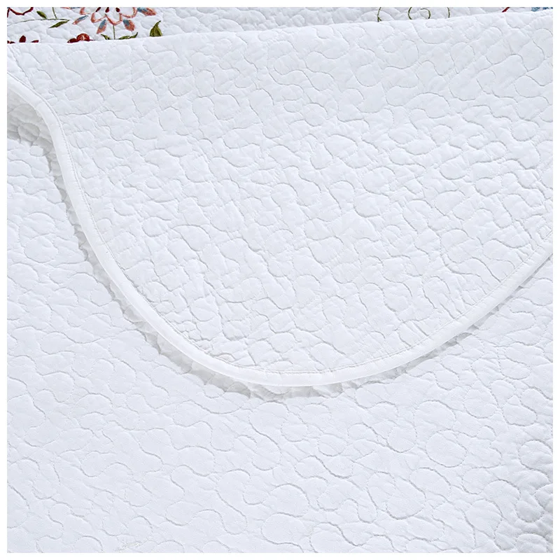 Простое покрывало для кровати комплект стеганых одеял вышитые стеганые одеяла