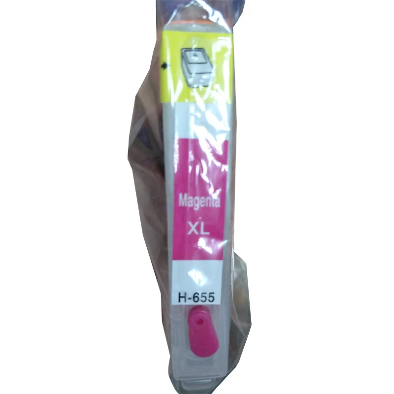 Пустой многоразовый картридж с дуговой стружкой 4PK 655XL для Deskjet Ink benefit 33525 5525 4615 4625