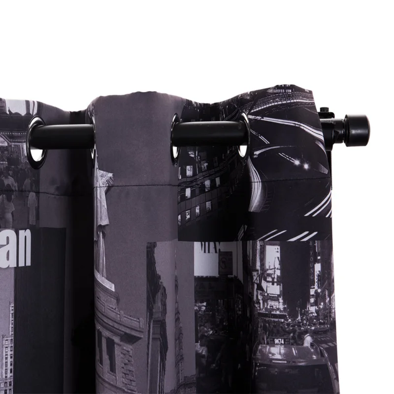 Американский стиль готовая ткань занавеска Статуя Свободы шторы Нью Йорк тень