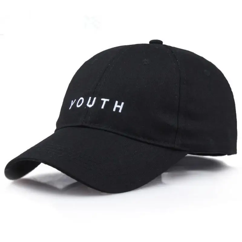 DeePom черный бейсболки женские для мужчин Snapback молодежи вышитые летние шапки
