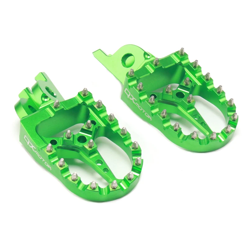 ЧПУ Заготовка MX подножки подставки педали подножки для KX KLX KXF KX250F 2006- KX450F 2007- KLX450R 2008-2013