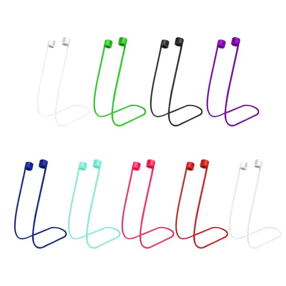 Ремешок для наушников iphone силиконовый шнур TWS с защитой от потери поддержкой