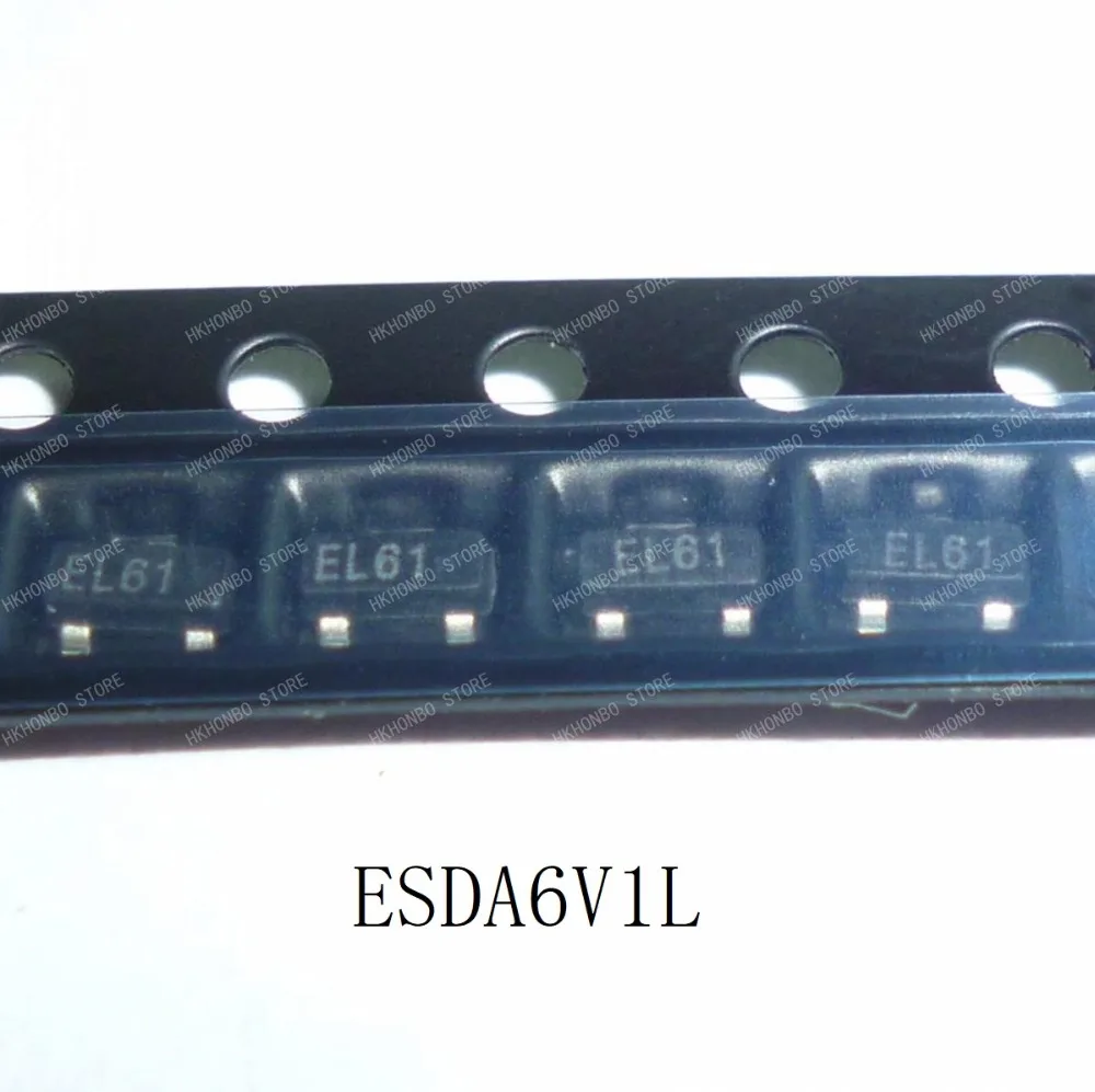 Новый SOT ESDA6V1L ESDA14V2L ESDA25W ESDA5V3SC5 ESDA14V2SC6 ESDA19SC6 ESDA14V2BP6 ESDALC6V1M3 ESDALC6V1M6 ESDALC6V1P6|Соединители| |