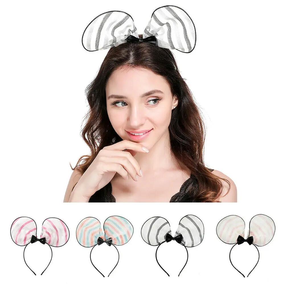 Новинка 2019 повязка на голову для женщин с большим бантом красная черная