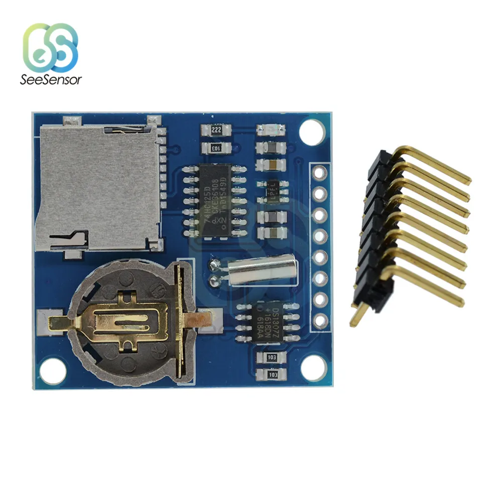 Мини DS1307 V1.0 устройство записи данных в реальном времени регистрации регистратор
