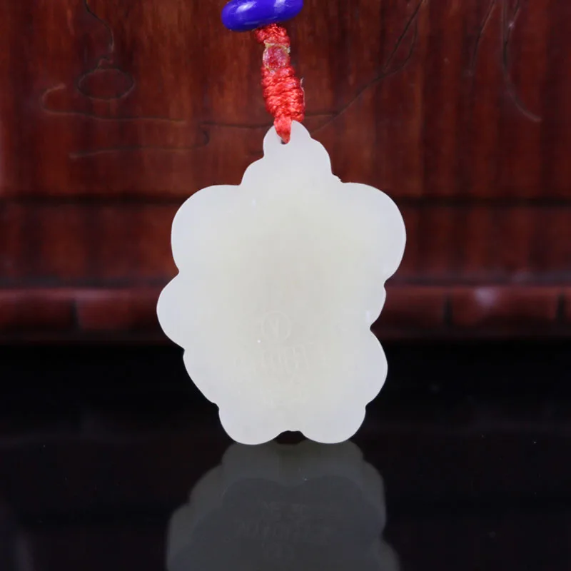 Модный дизайн мужское и женское ожерелье кулон знак обезьяны зодиака белый