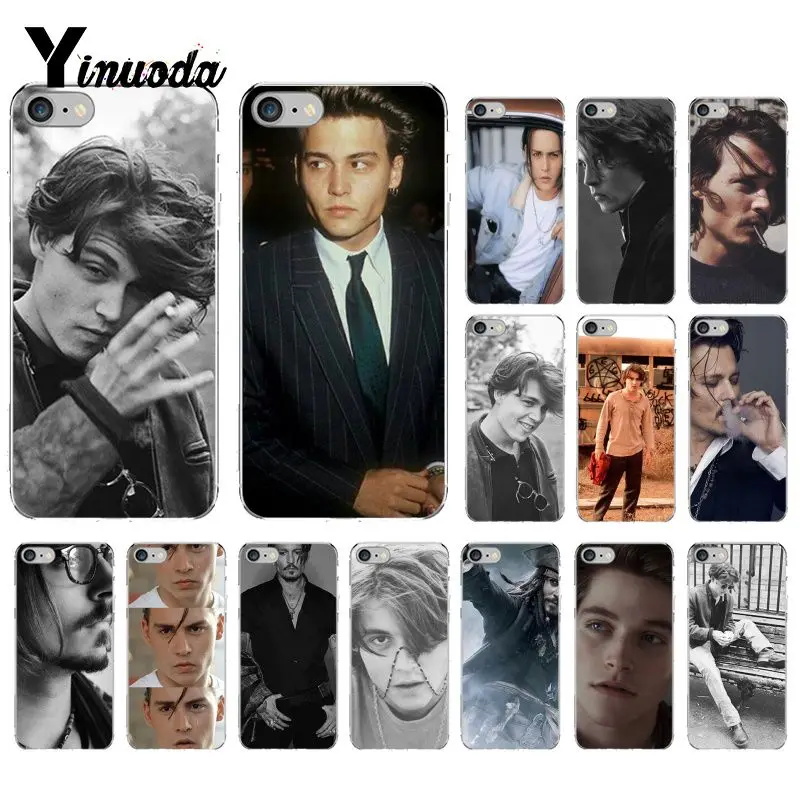 

Johnny depp Phone Cover for iPhone 13 SE 2020 8 7 6 6S Plus X XS MAX 5 5S SE XR 10 Cover Capa