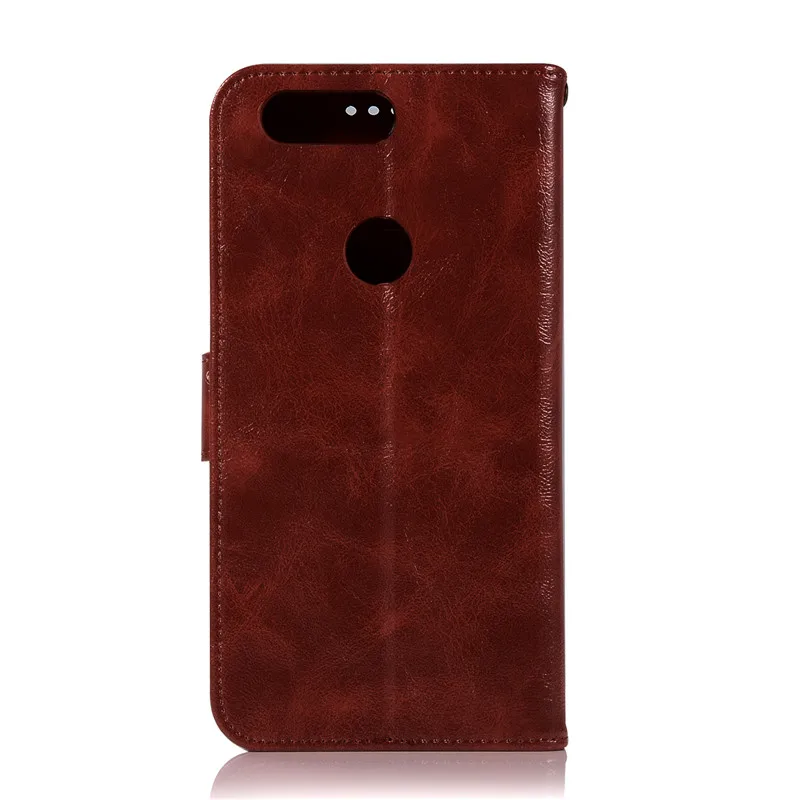 Чехол книжка TopArmor в стиле ретро для OnePlus 5 T из искусственной кожи с откидной