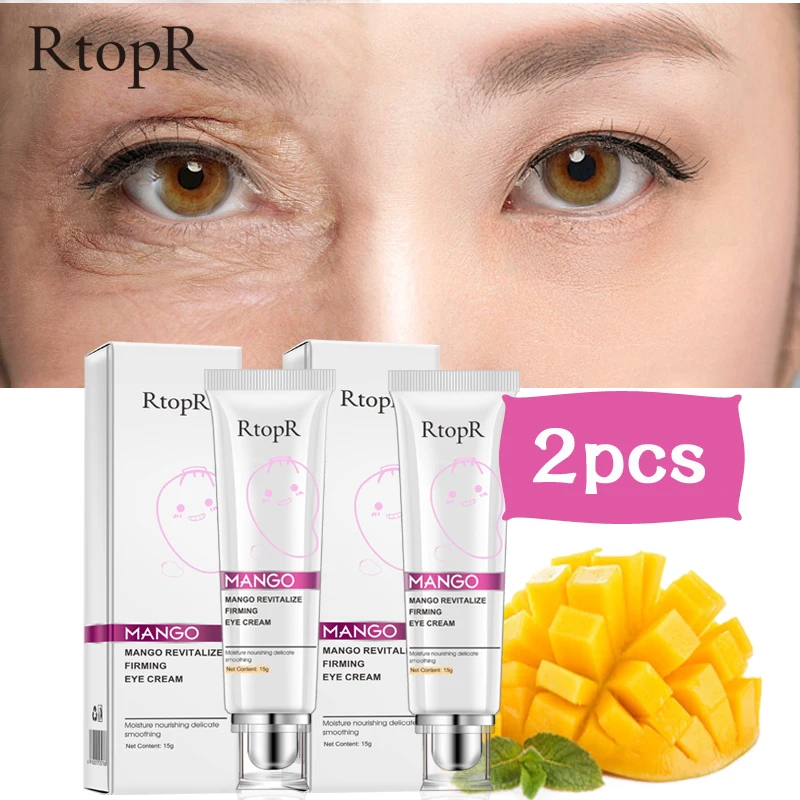 

Mango Firming Facial Eye Skin Anti Winkles Eye Cream Anti-Puffiness Dark Circle Anti-Aging Moisturizing Eyes Creams Two boxes