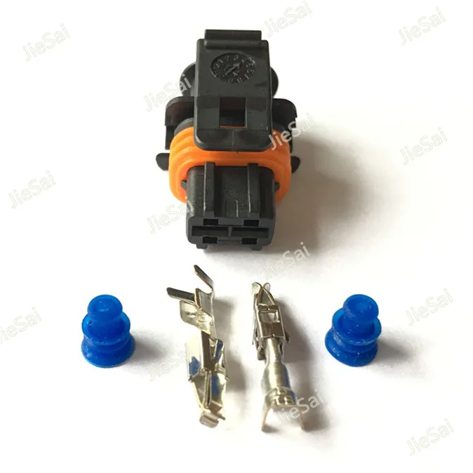2 Pin 1928404072 1928403137 женский коллектора системы впрыска топлива заглушка инжектора автомобильный разъем для Bosch