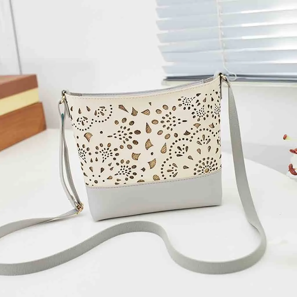 Женская сумка Molave с лазерной гравировкой на одно плечо для путешествий кошелек