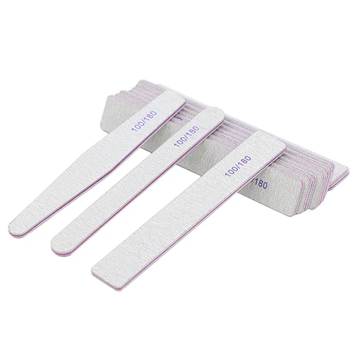 10Pcs Nail Art Sanding Files Polish Acrylic Block Buffer Manicure Tips Tools 7H49 | Красота и здоровье