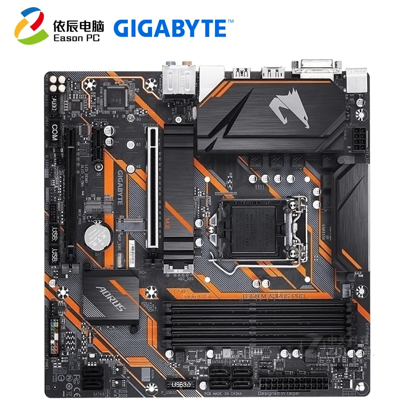 GIGABYTE GA B360M AORUS PRO настольная материнская плата LGA1151 i3 i5 i7 DDR4 64G M.2 Micro ATX|Материнские