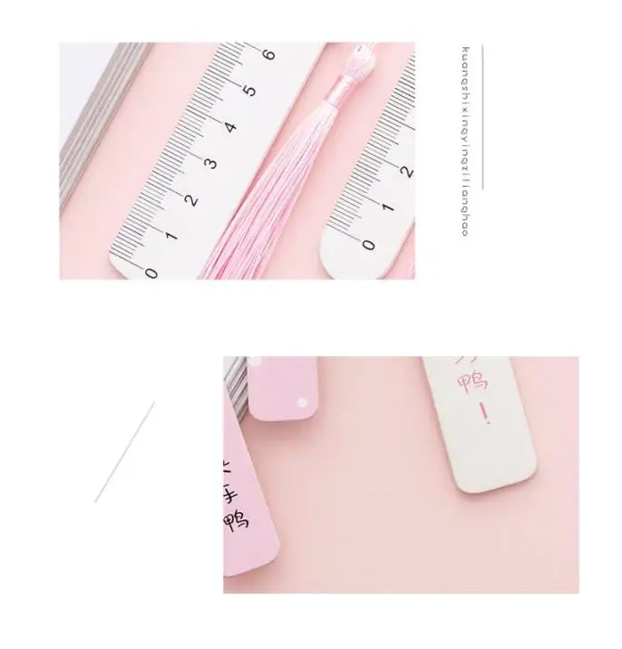 1pcs Pig Rulers Cute Stationery Sewing Ruler Wooden Set of Drafting Rules Student Cute Design Rulers Kawaii School Supplies