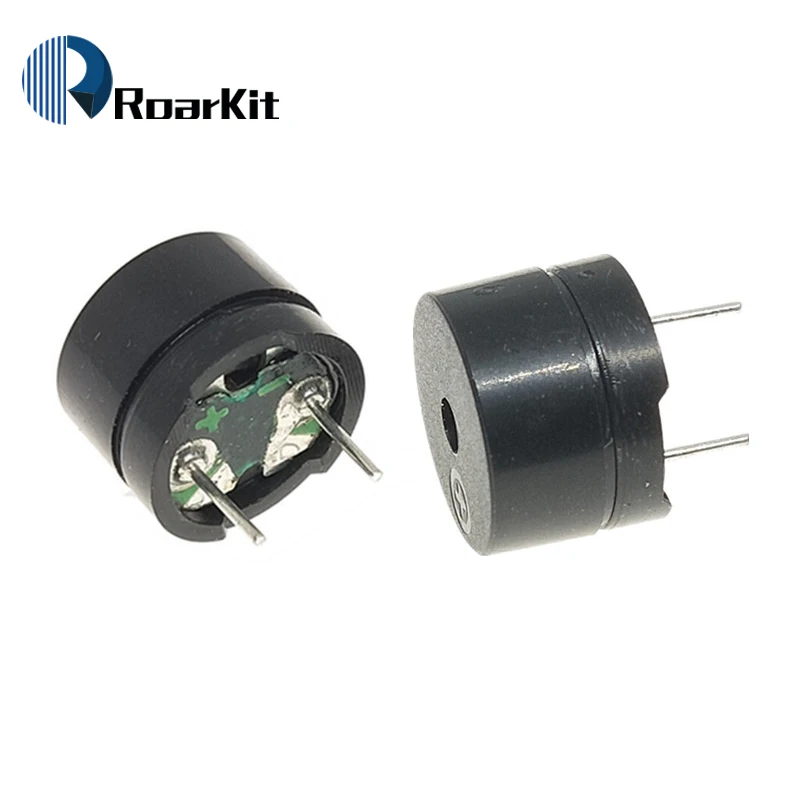 Пассивный электронный звуковой сигнал 16R 10 шт. 2Pin 12x8 5 мм 12085 16 Ом 2 кГц 3/5/9/12 в