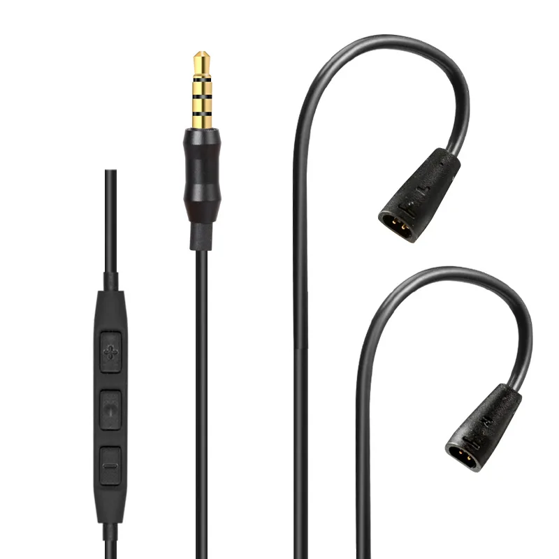 Улучшенный кабель для наушников SENNHEISER IE80 IE8 IE8I с микрофоном Huawei xiaomi Samsung |