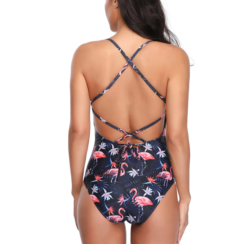 Сексуальный цельный купальник женский купальный костюм 2019 с рюшами для дома