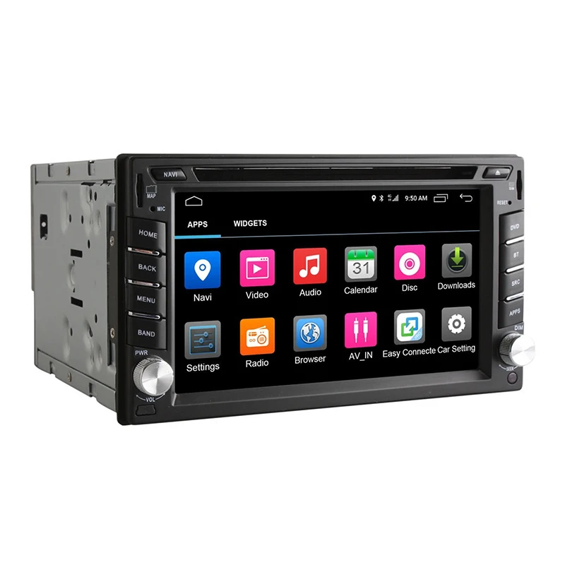 Junsun 2 DIN Android 4 г LTE WI FI Bluetooth GPS навигации Универсальный Радио кассета Регистраторы