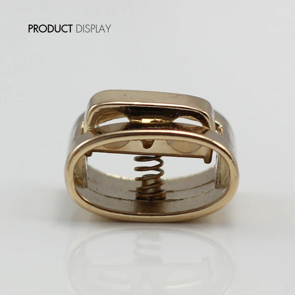 Металлический золотой тон фиксатор тумблер шнур замки шнурок кнопки застежки