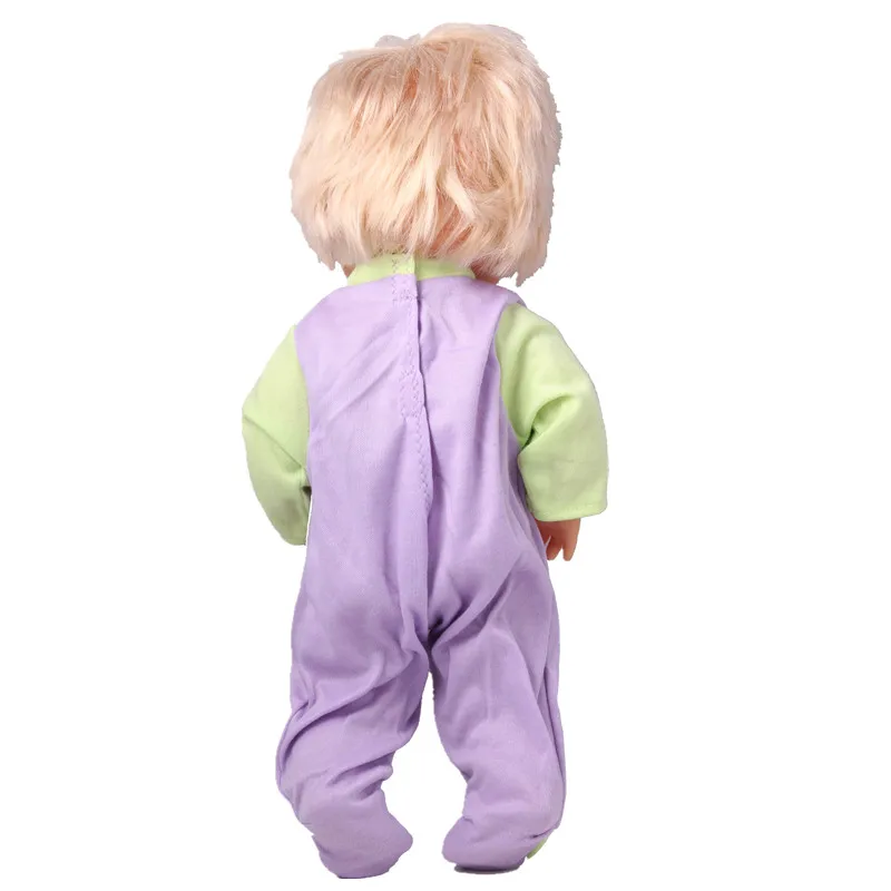 Одежда для кукол 40 см 41 фиолетовая футболка с длинными рукавами Nenucos Doll Nenuco Ropa y su