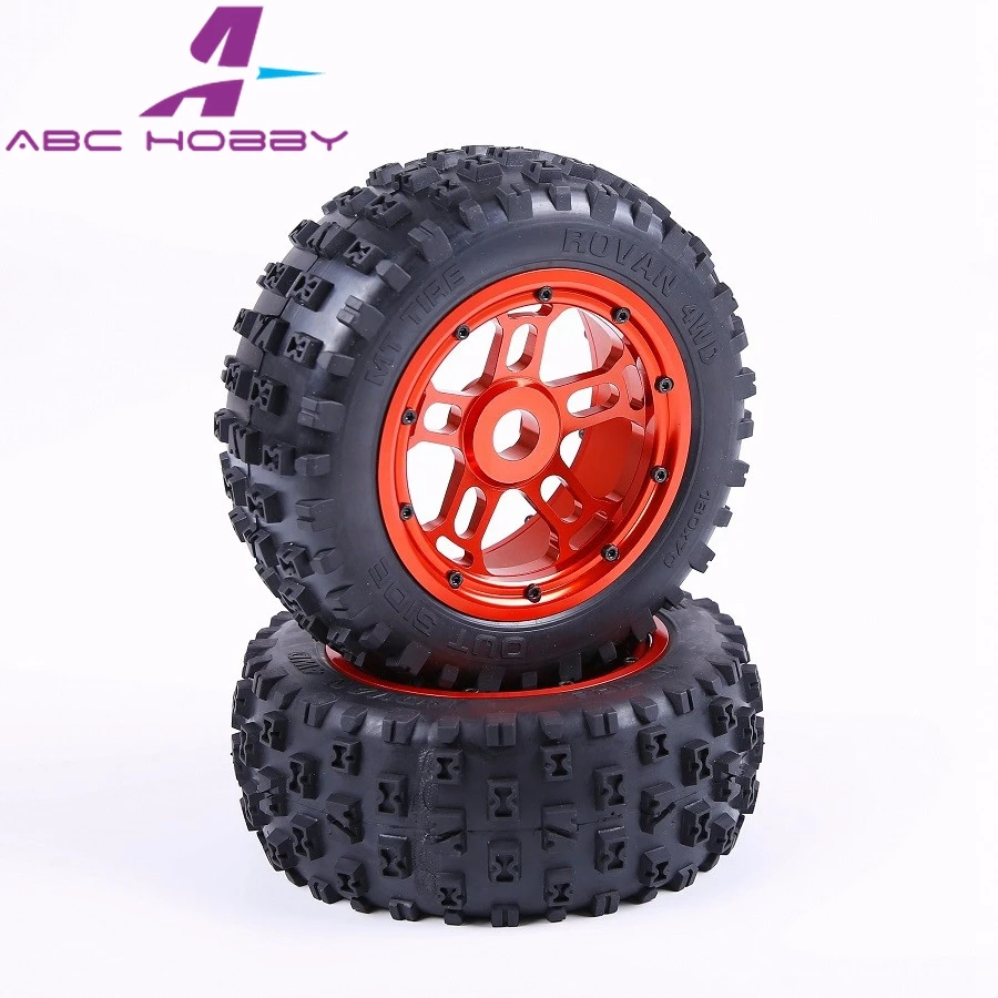 LT (LOSI 5ive-T) грузовик 1/5 RC сильные шины с ЧПУ сплава ступицы набор | Игрушки и хобби