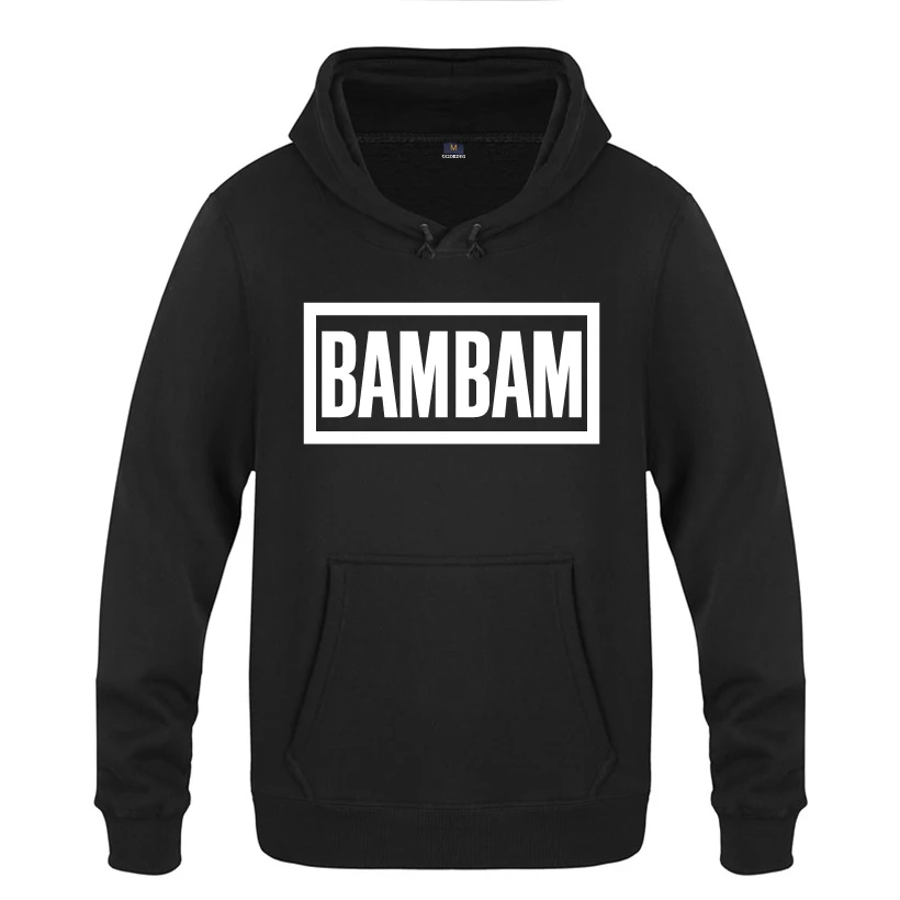 BAMBAM GOT7 толстовки мужские 2018 с капюшоном флисовые пуловеры | Мужская одежда