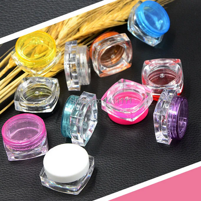 Многоразовая мини-емкость для косметики пустая емкость теней крема лица