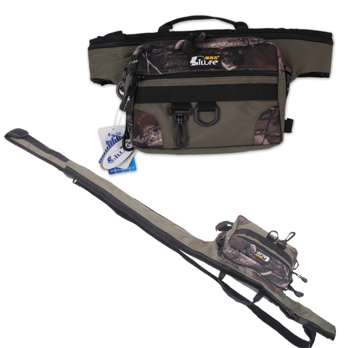 Водонепроницаемая многофункциональная сумка для рыбалки складная удочки