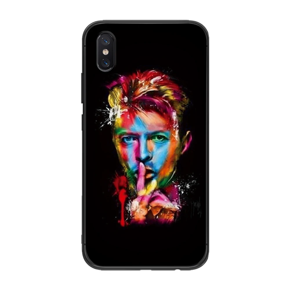 Красивый с индивидуальным Дэвидом Боуи для Xiaomi Redmi Note 5 S2 7 Plus 6 3 3S Pro 4A 4X 5A 6A Prime чехол