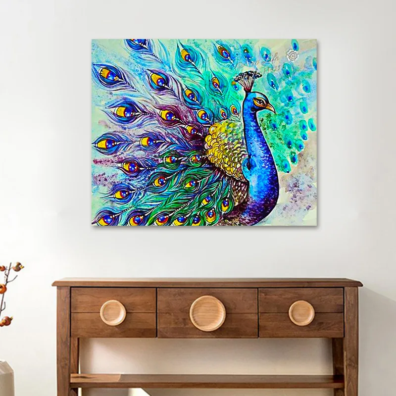 Новый DIY Алмазная картина полная дрель синий бисер для вышивки живопись