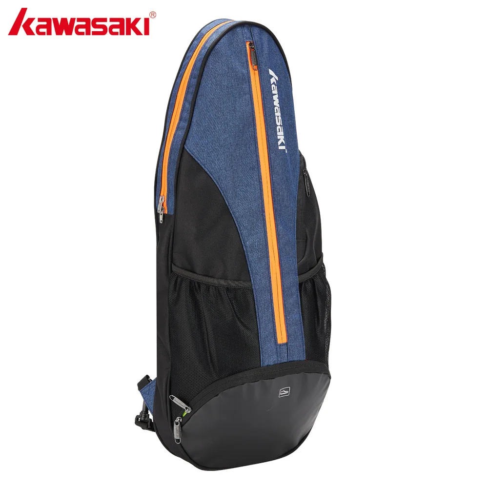 Kawasaki, большая спортивная сумка, сумка для бадминтона, многослойная, для размещения теннисной ракетки, лавсан, сумка на плечо, серия Honor, KBB-8302