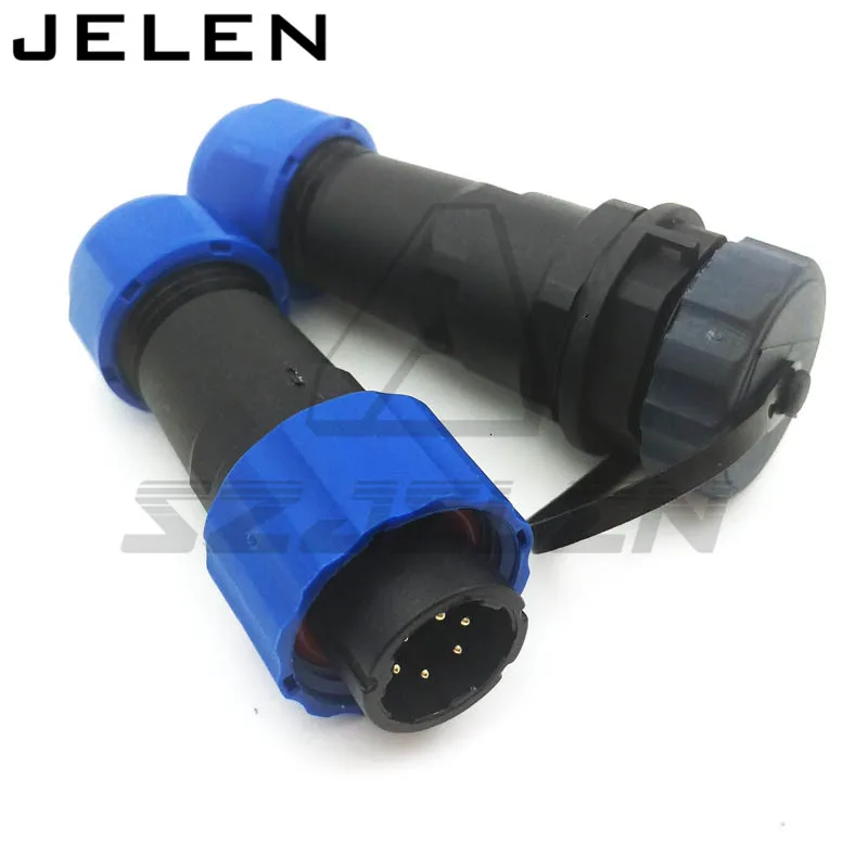 SD16 водонепроницаемый 6-контактный разъем с наружной резьбой номинальный ток 5 А