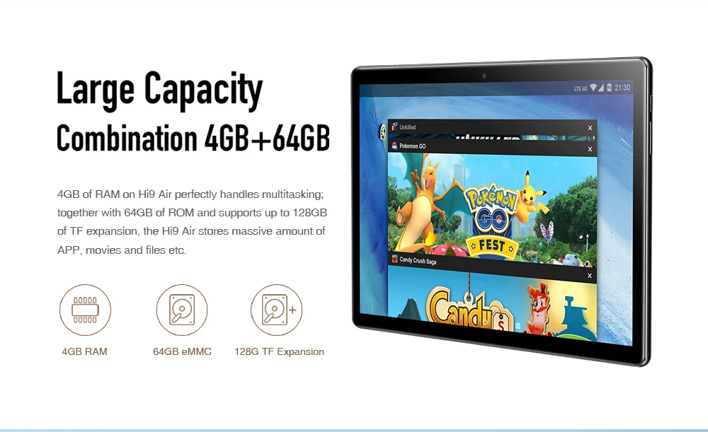 Chuwi Hi9 воздуха CWI533 4G планшетофон (плафон) 10 1 дюймов Android 8 0 MT6797 (Helio X23) Deca Core размер