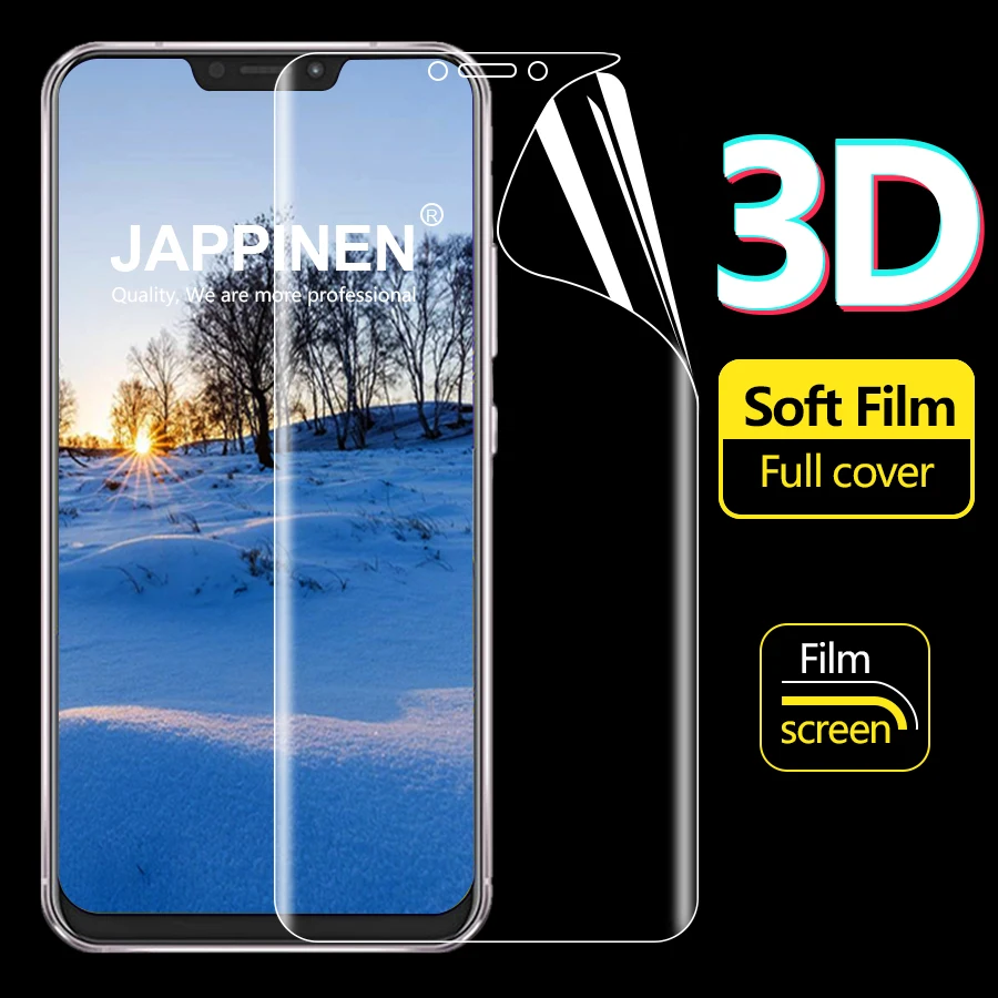 Jappinen 3D полное покрытие край Экран Protector для Asus Zenfone Max Pro (M2) (M1) ZB631KL ZB633KL ZB601KL 5 5Z ZS620KL