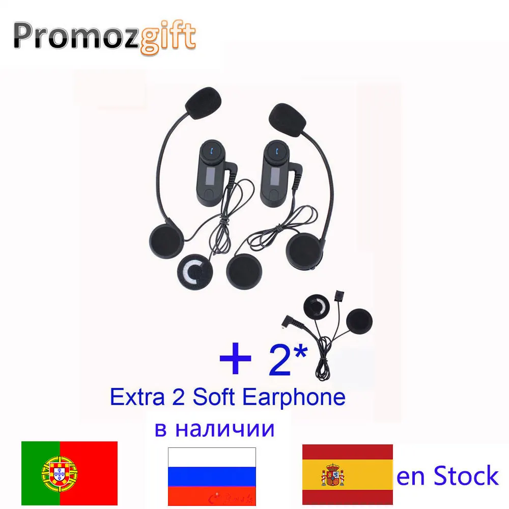 Коммуникатор для мотоциклистов 2 шт. Hi Fi BT Интерком bluetooth шлема доставка из