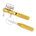 Цельнометаллический рыболовный крючок, инструмент для завязывания узлов, устройство для изготовления петель и крючков, инструмент для развязывания крючков, аксессуары для ловли карпа, 1 шт.