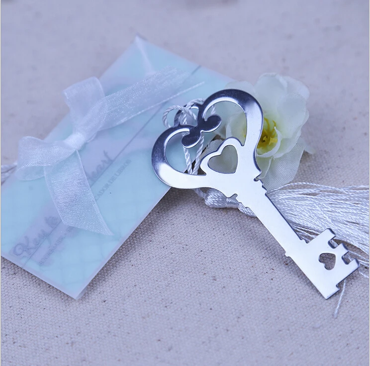 

50 шт./лот, новая мода, опт, Открывашки с надписью «my heart key», творческие романтические свадебные подарки и подарки на день Святого Валентина, б...