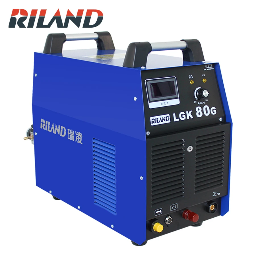 RILAND LGK 80 г 380 В Воздушный плазменный резак трехфазный плазменный станок для резки сварочный аппарат для резки