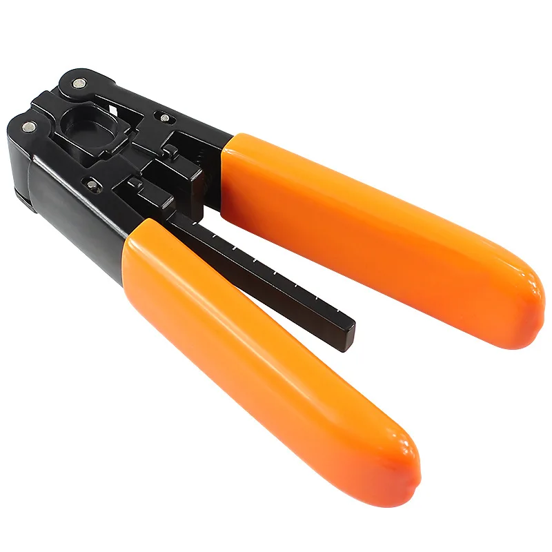 Набор инструментов для холодного обжима Ftth Обрезной инструмент зачистки кабеля