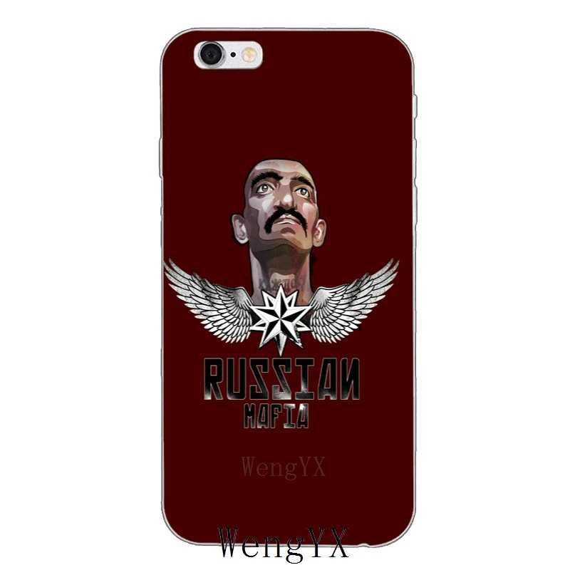 Художественный постер русской мафии тонкий силиконовый мягкий чехол для